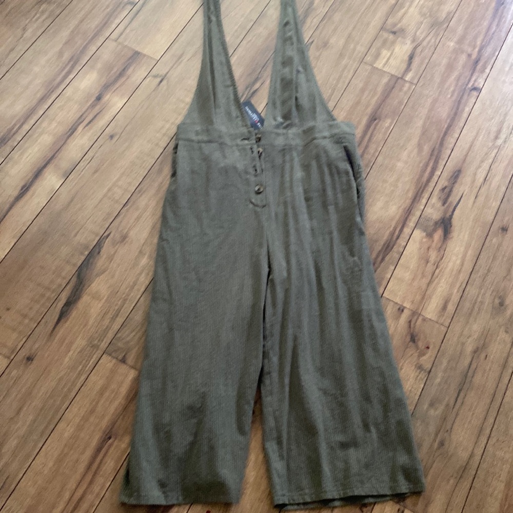 One clothing striped crop pant overhaul